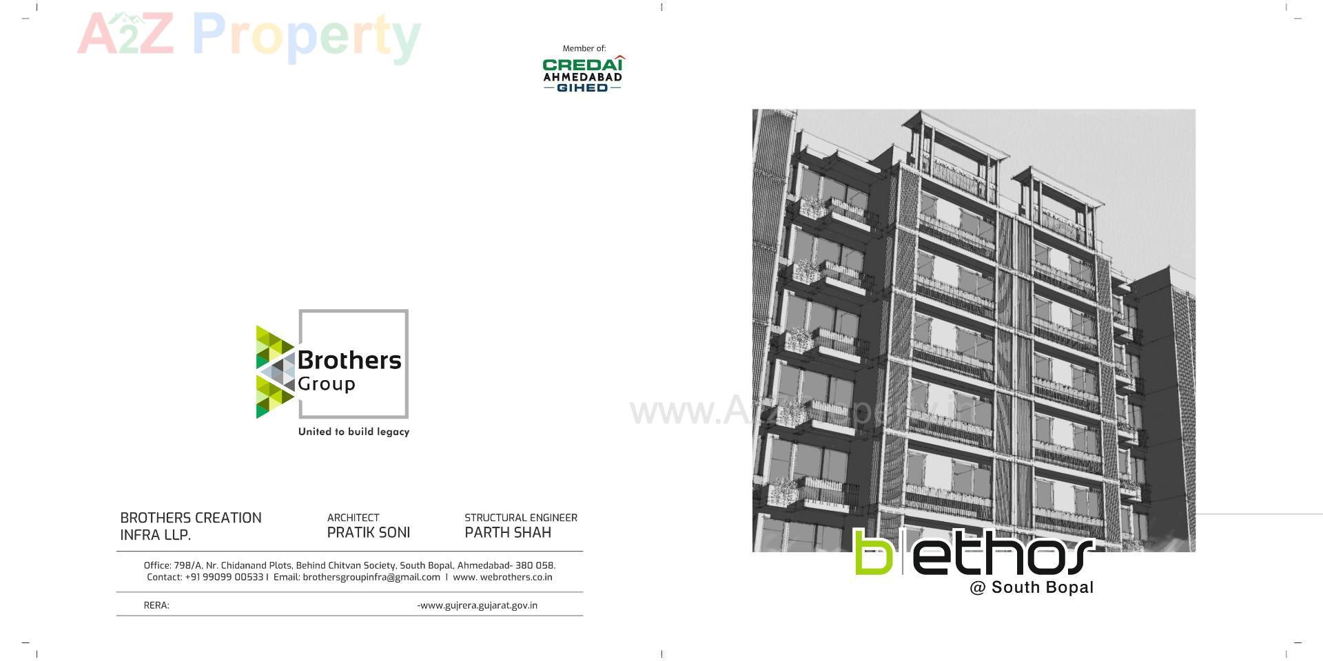  of real estate project B/ethos located at Ghuma, Ahmedabad, Gujarat