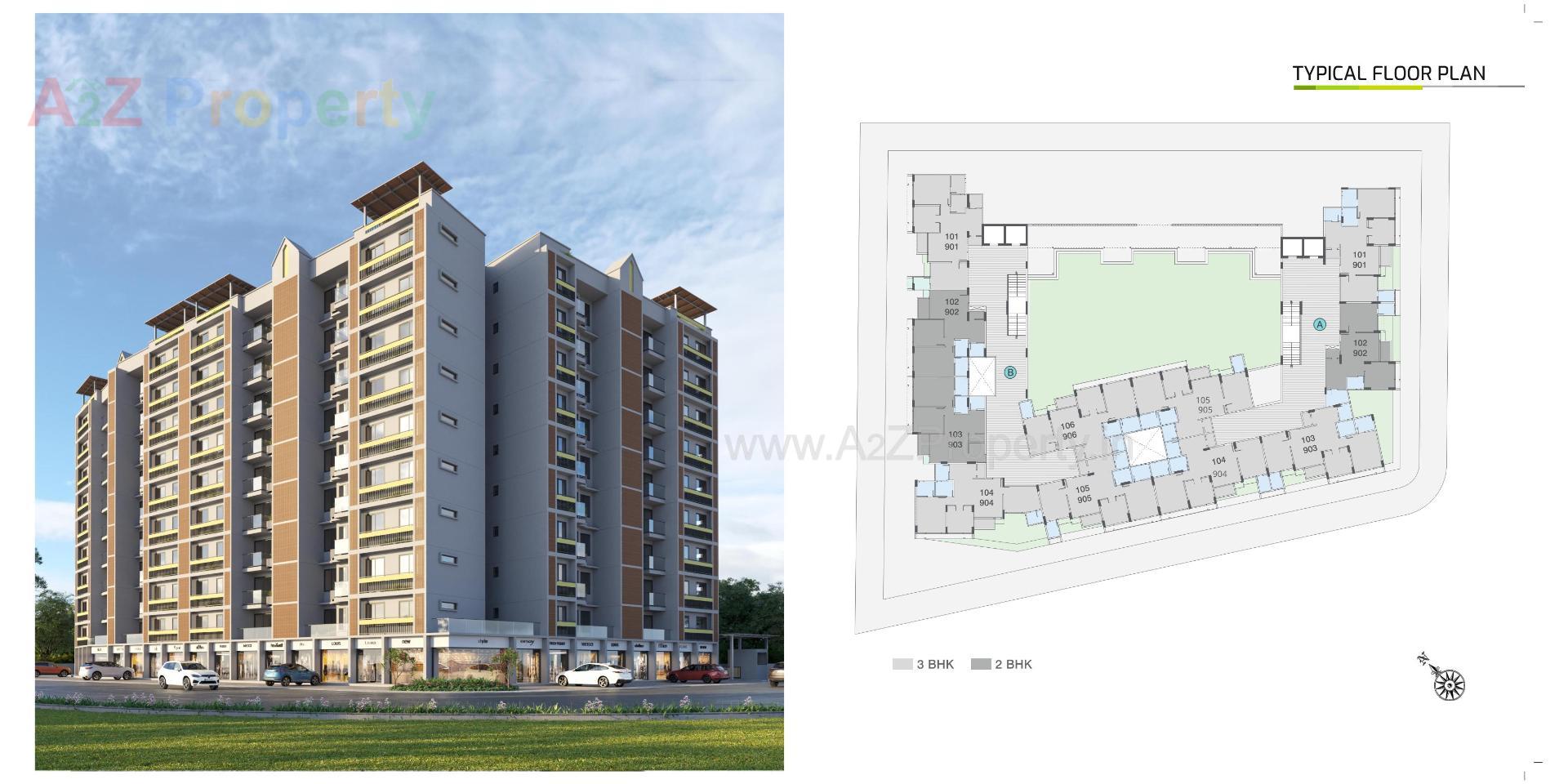  of real estate project B/ethos located at Ghuma, Ahmedabad, Gujarat