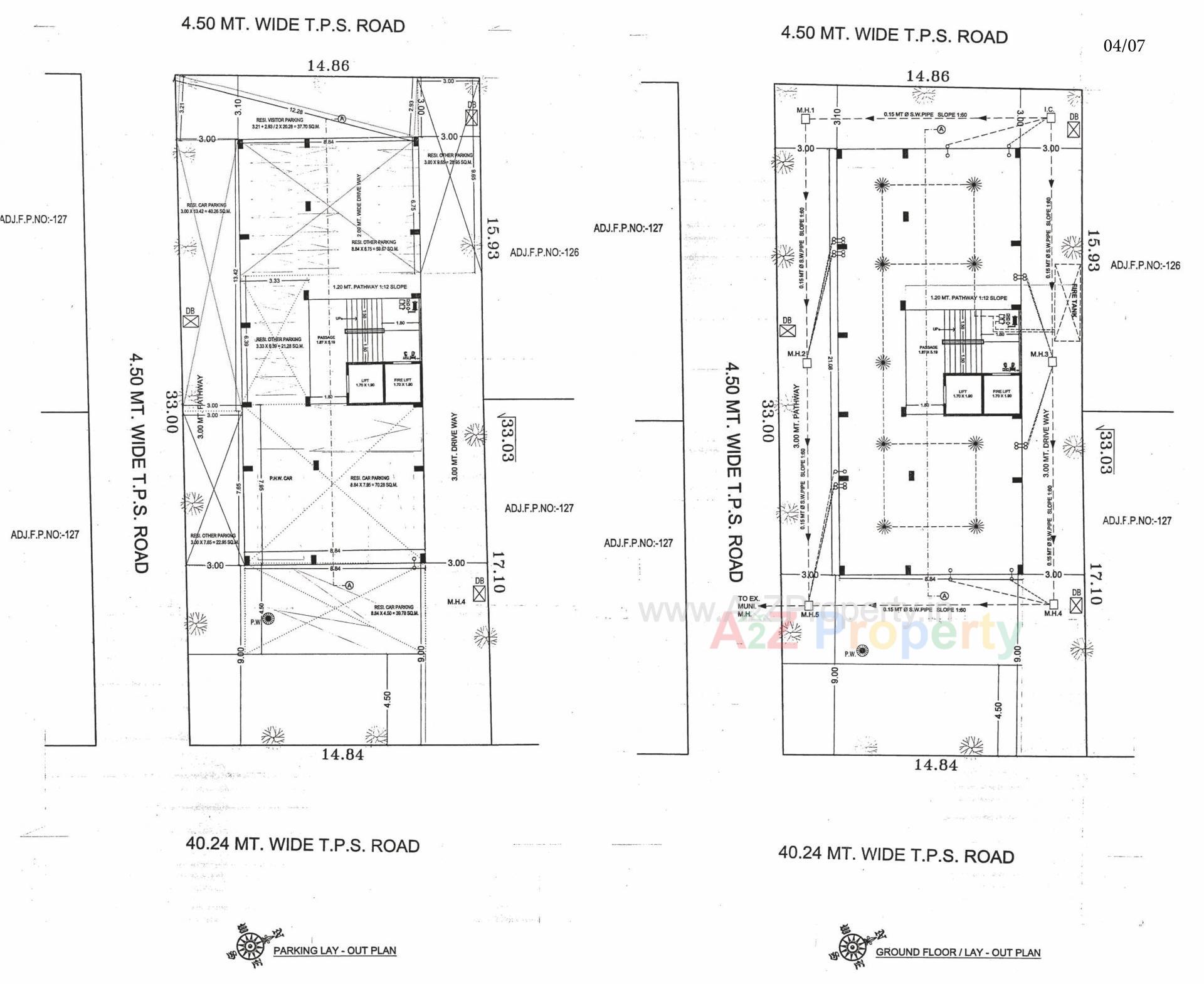  of real estate project B M Heights located at Khokhara, Ahmedabad, Gujarat