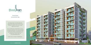 Elevation of real estate project Baagban Elite (block H+i J+k) located at Rakhial, Ahmedabad, Gujarat