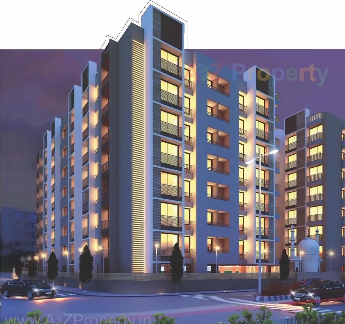 3D Elevation of real estate project Baagban Residency located at City, Ahmedabad, Gujarat
