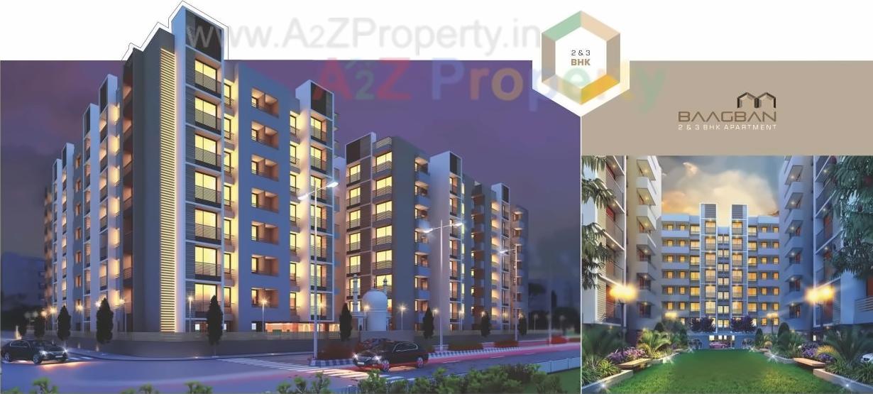3D Elevation of real estate project Baagban Residency located at City, Ahmedabad, Gujarat