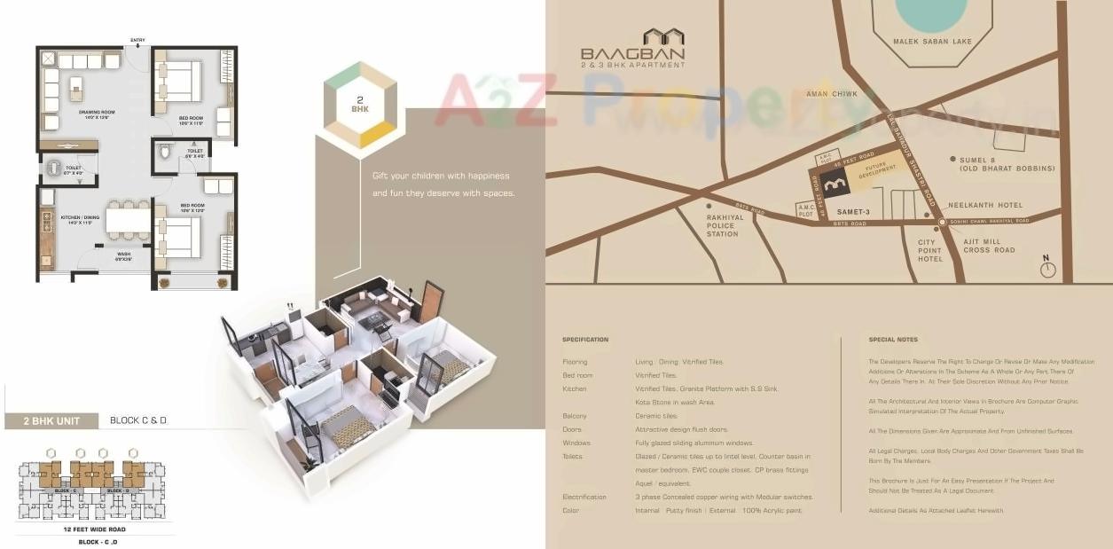  of real estate project Baagban Residency located at City, Ahmedabad, Gujarat