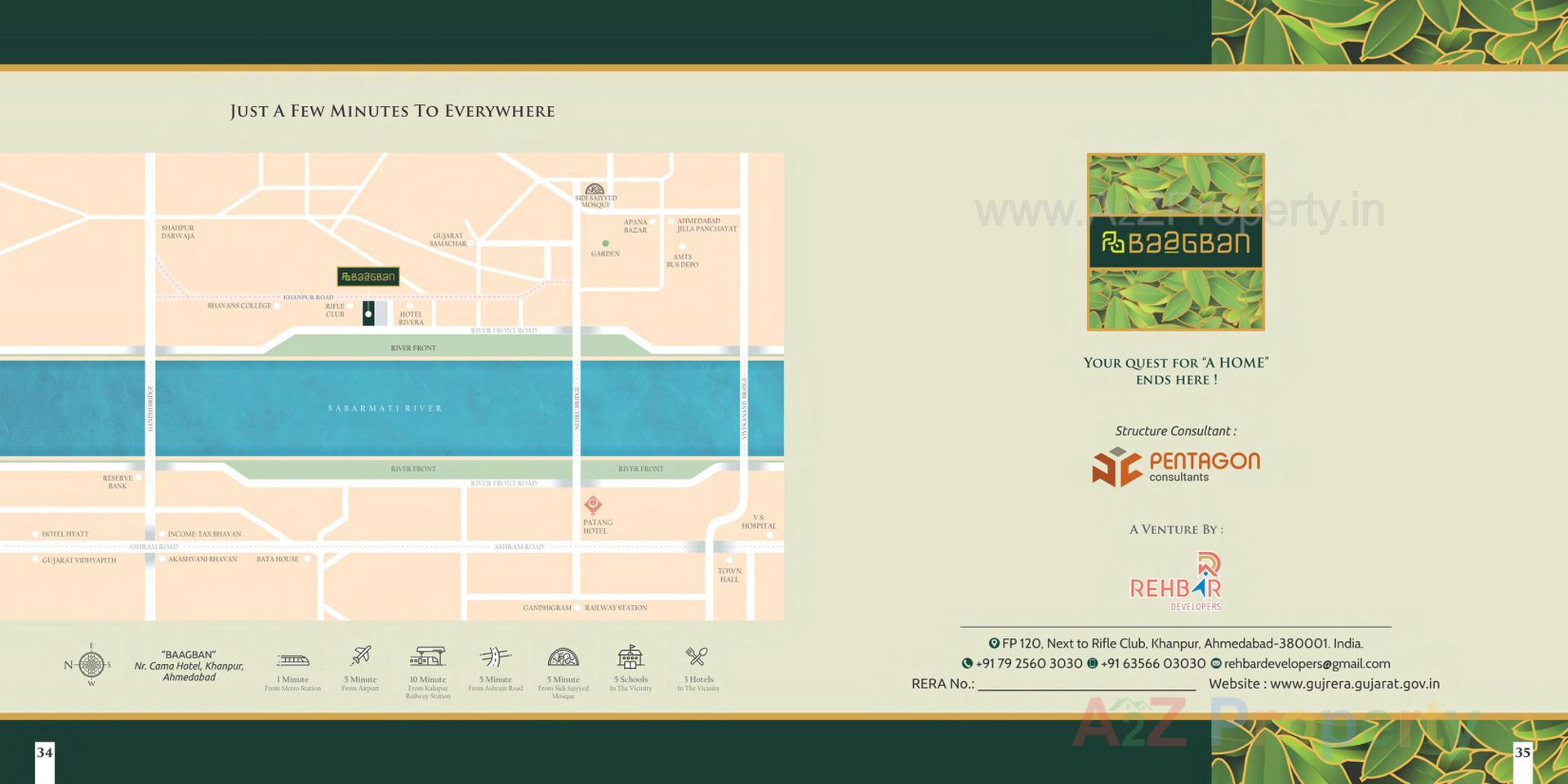  of real estate project Baagban located at Khanpur, Ahmedabad, Gujarat