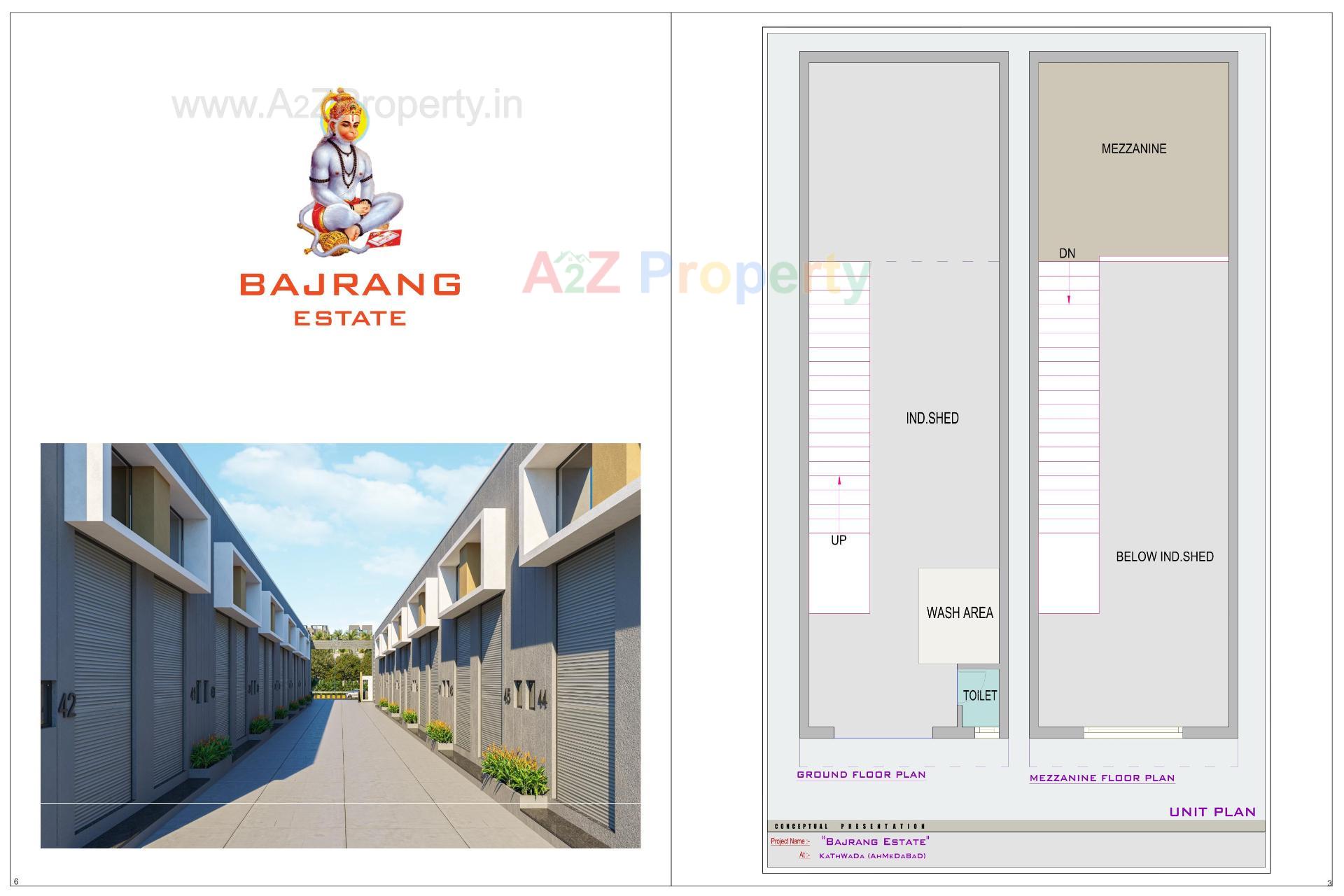  of real estate project Bajrang Estate located at Kathwada, Ahmedabad, Gujarat