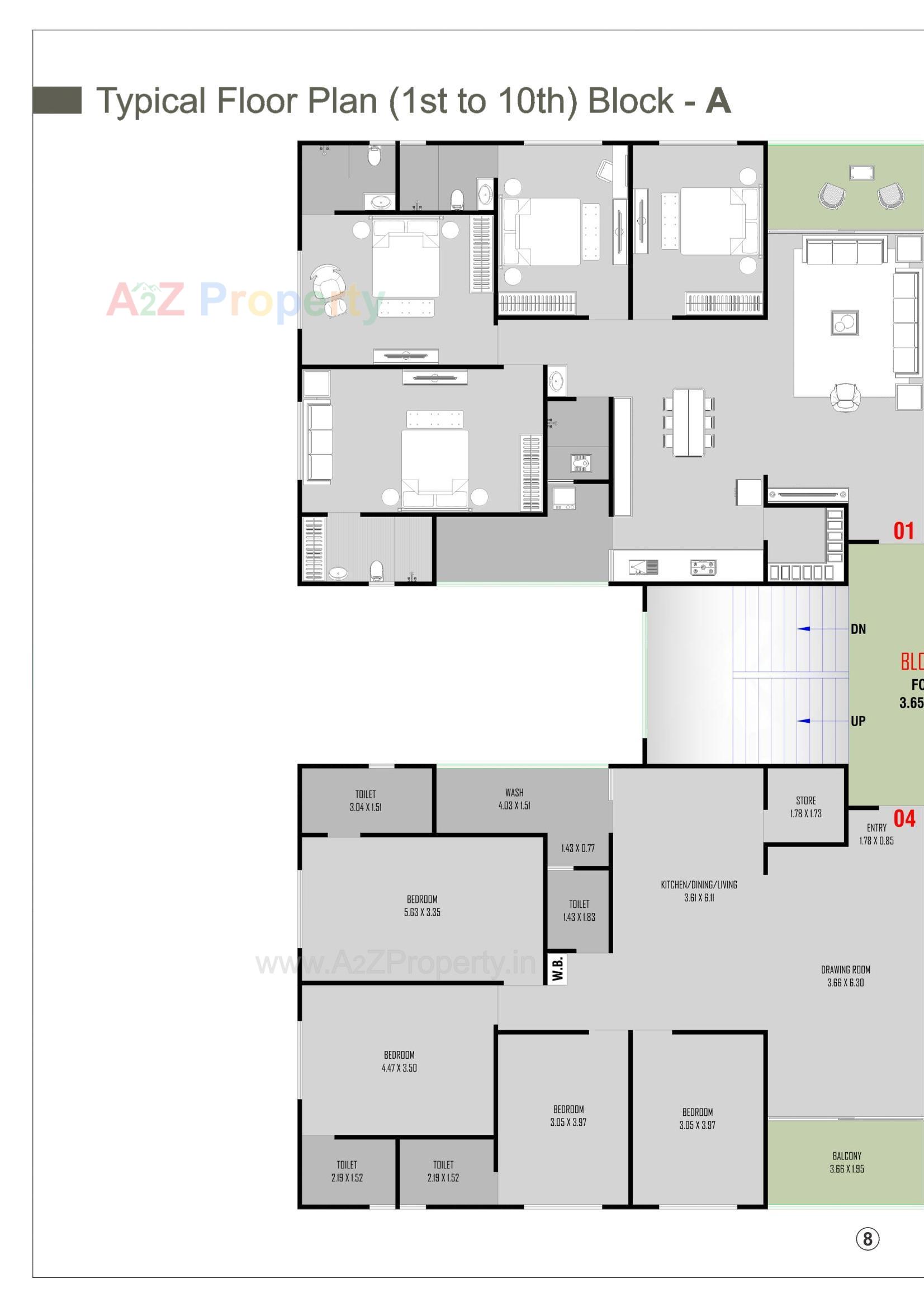Layout of real estate project Balaji Residency located at Kathwada, Ahmedabad, Gujarat