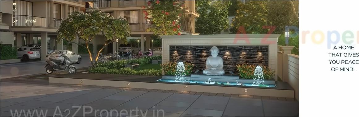 3D Elevation of real estate project Bansari Repose located at Nana-chiloda, Ahmedabad, Gujarat