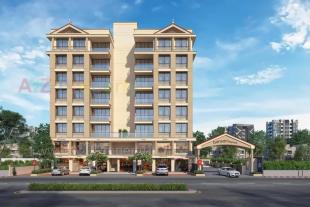 Elevation of real estate project Bansari Repose located at Nana-chiloda, Ahmedabad, Gujarat