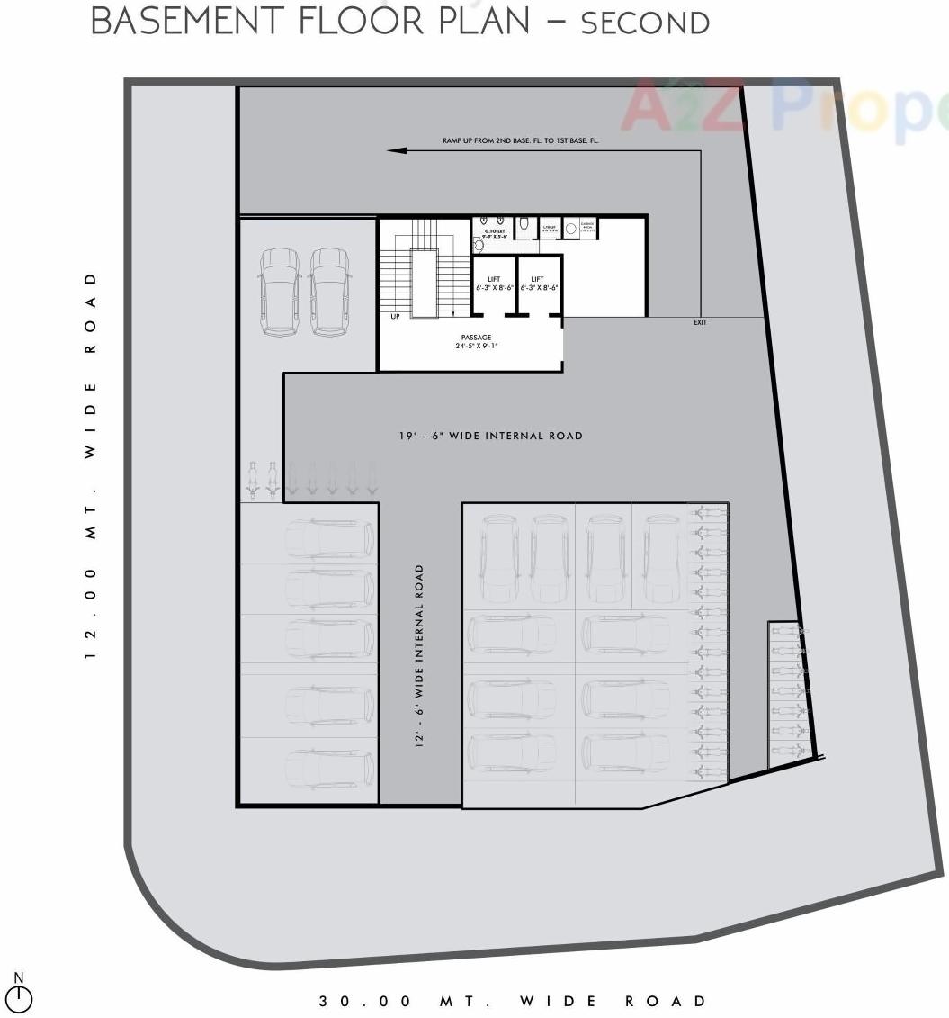 Layout of real estate project Bapunagar One located at Naroda, Ahmedabad, Gujarat