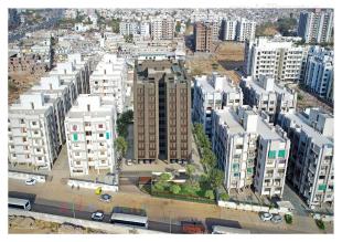 Elevation of real estate project Best Galaxy located at Makarba, Ahmedabad, Gujarat