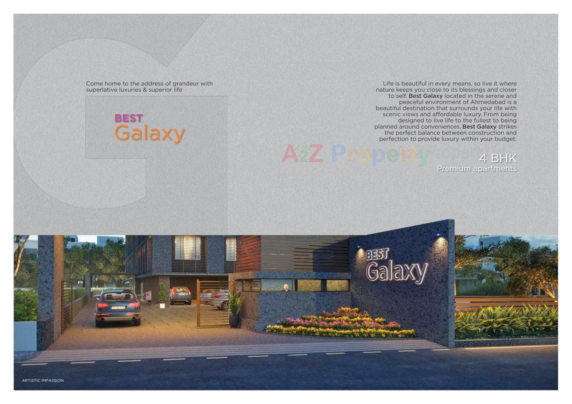  of real estate project Best Galaxy located at Makarba, Ahmedabad, Gujarat
