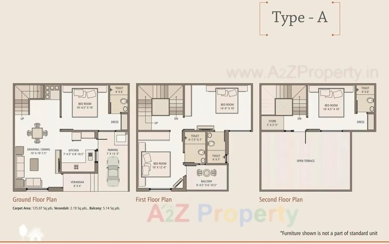 Layout of real estate project Bhagirath Habitat located at City, Ahmedabad, Gujarat