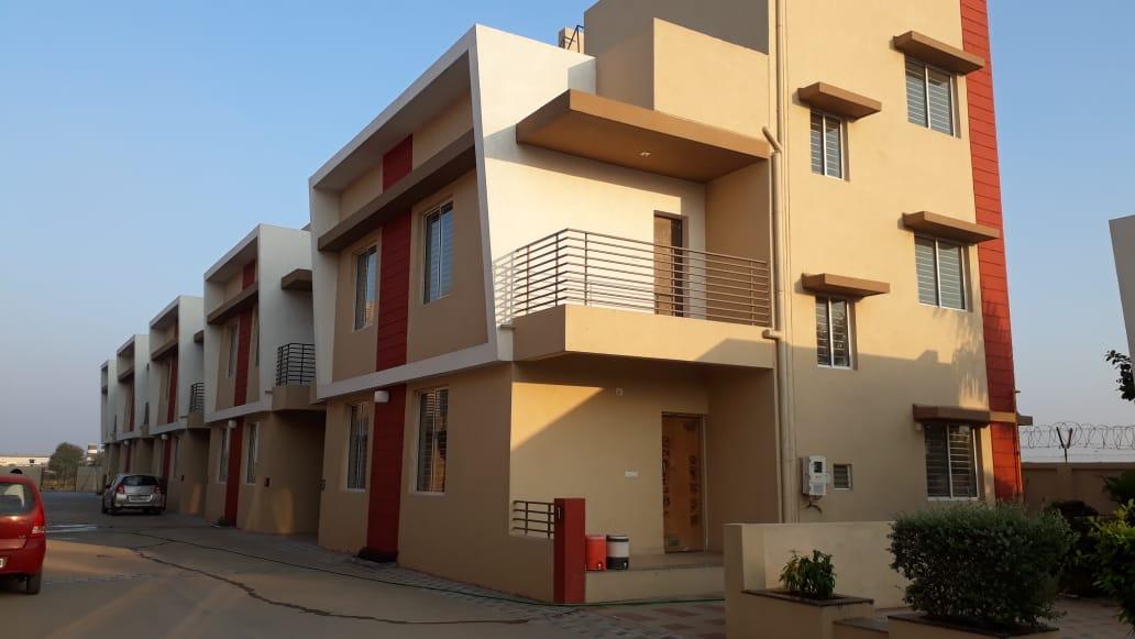 77221_const of real estate project Bhagirath Serenity located at Lambha, Ahmedabad, Gujarat