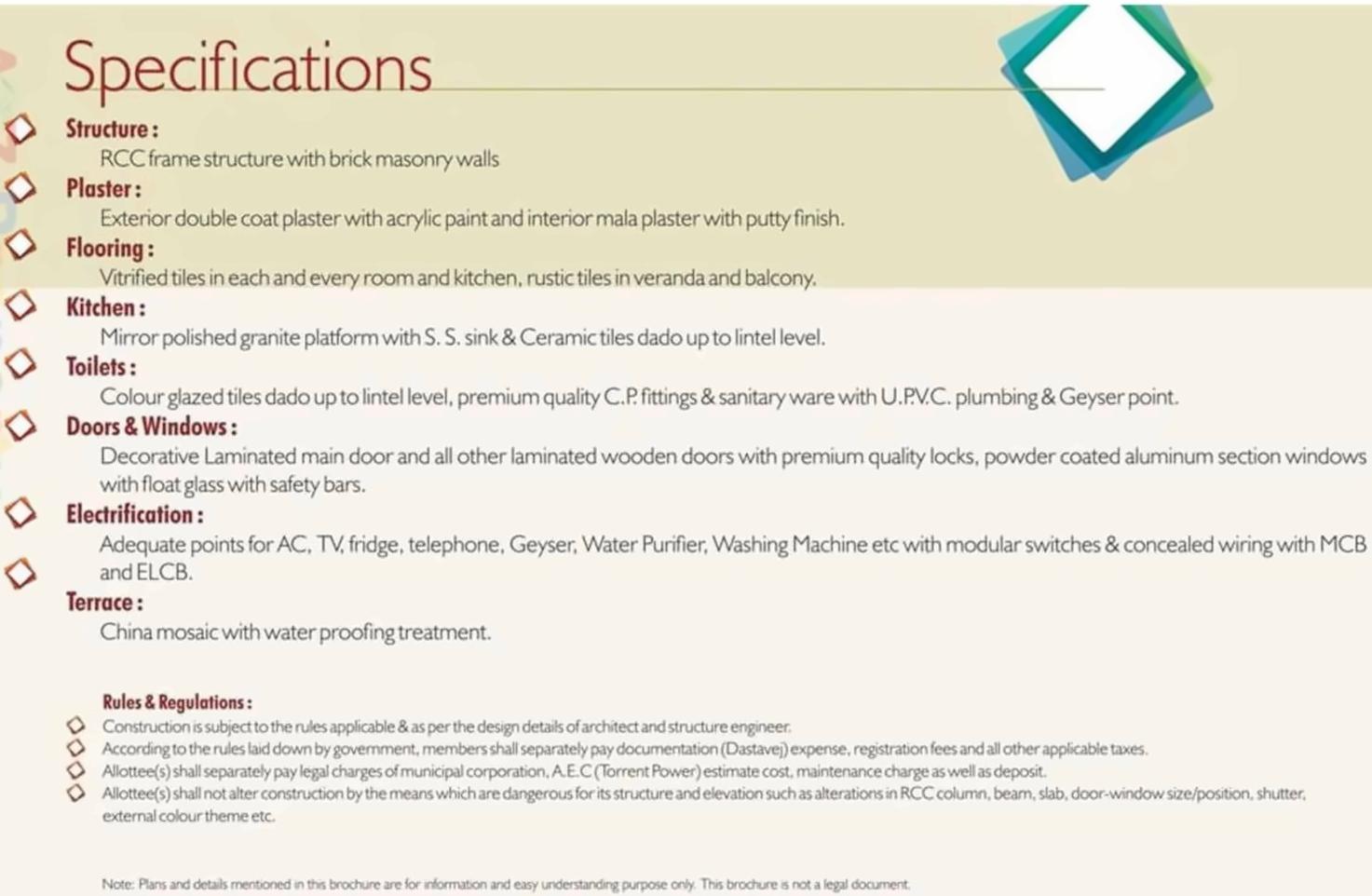 Project Specifications