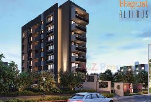 Elevation of real estate project Bhagwat Altimus located at Thaltej, Ahmedabad, Gujarat