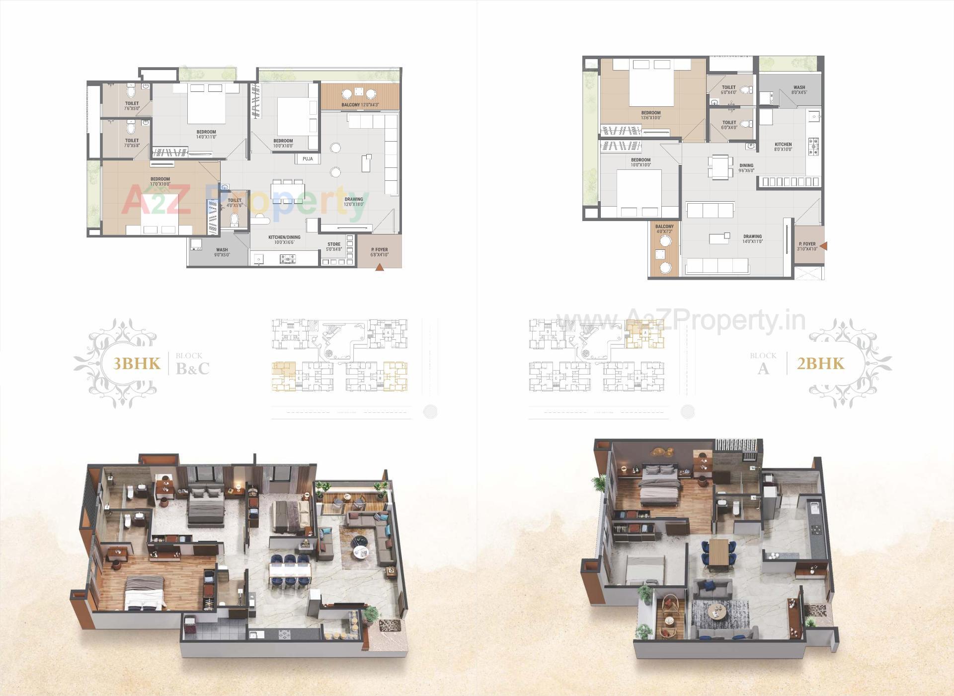 Layout of real estate project Bhagwat Elysium located at Nikol, Ahmedabad, Gujarat