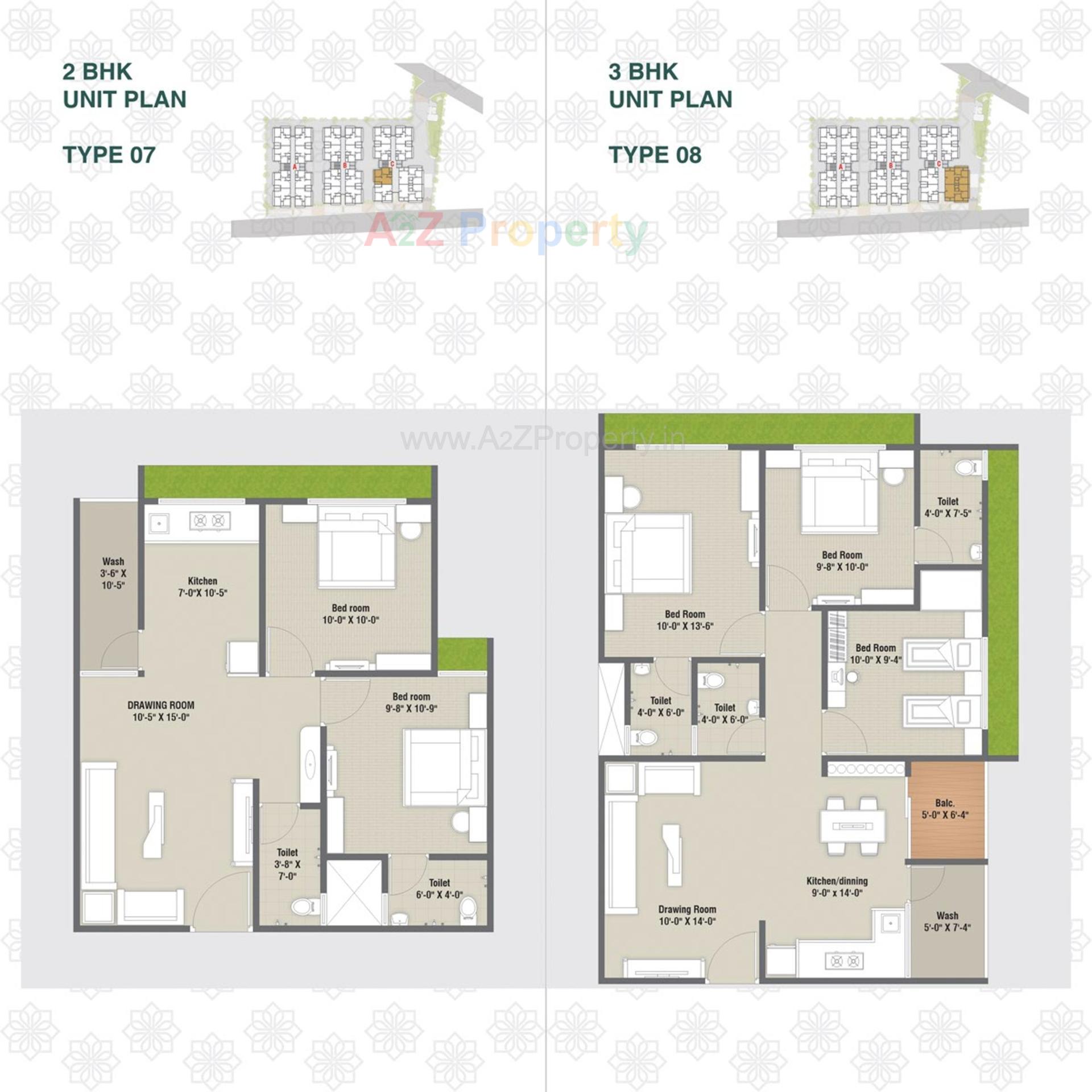 Layout of real estate project Bhakti Elegance located at Naroda, Ahmedabad, Gujarat