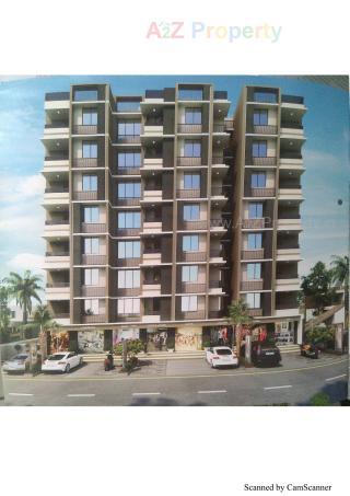Elevation of real estate project Bhaktikunj Heights located at Nikol, Ahmedabad, Gujarat