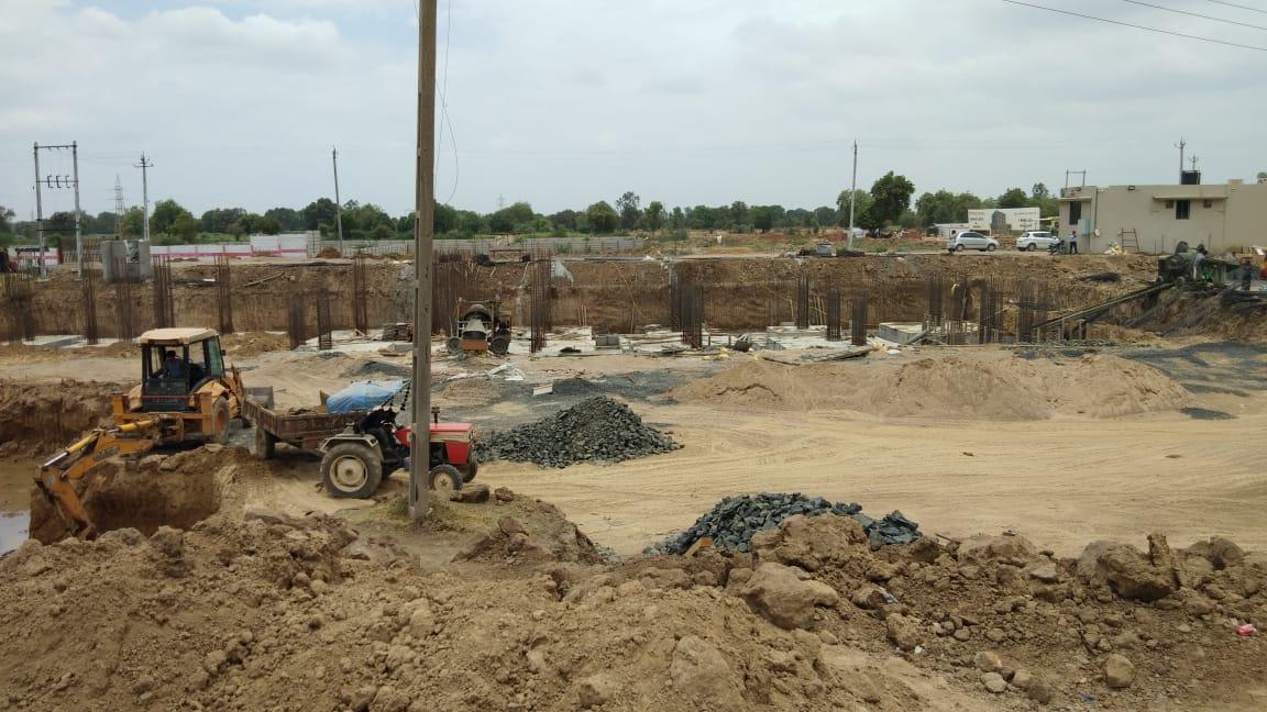 162048_const of real estate project Bijal Business Centre located at Aslali, Ahmedabad, Gujarat