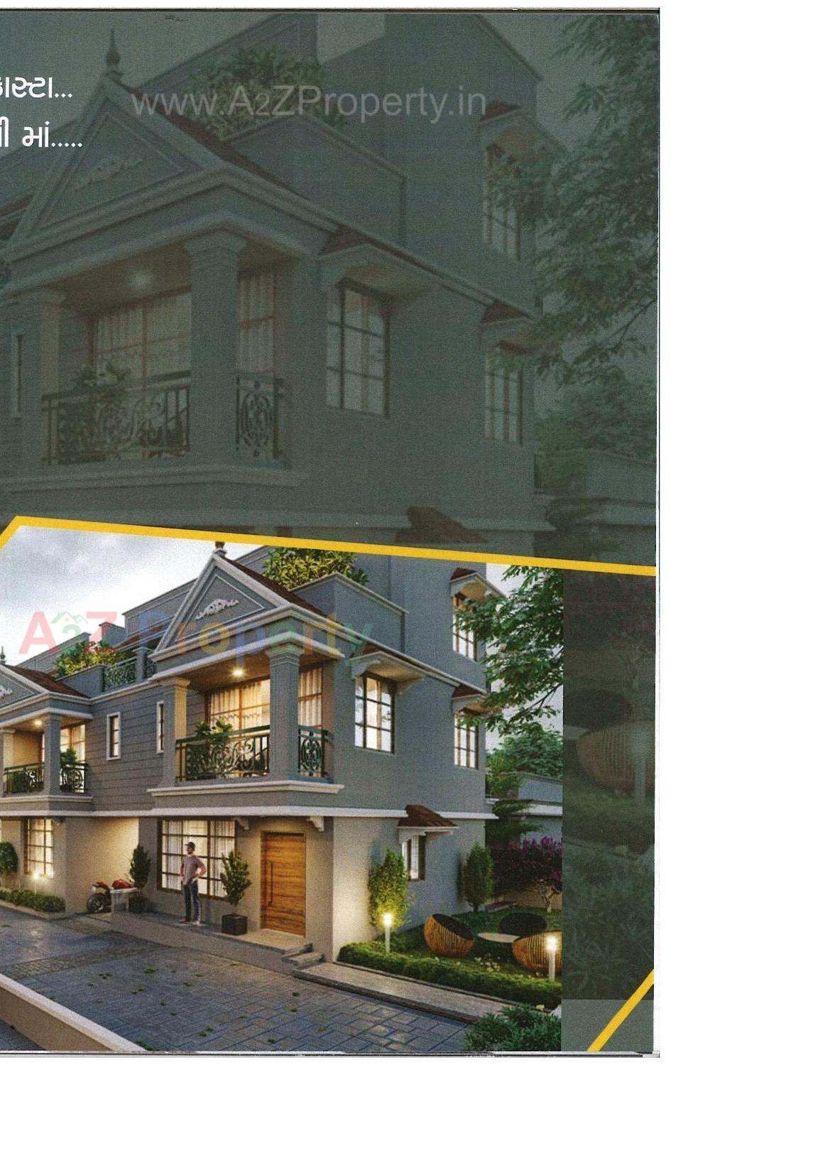 3D Elevation of real estate project Bileshwar Kutir located at Bareja, Ahmedabad, Gujarat