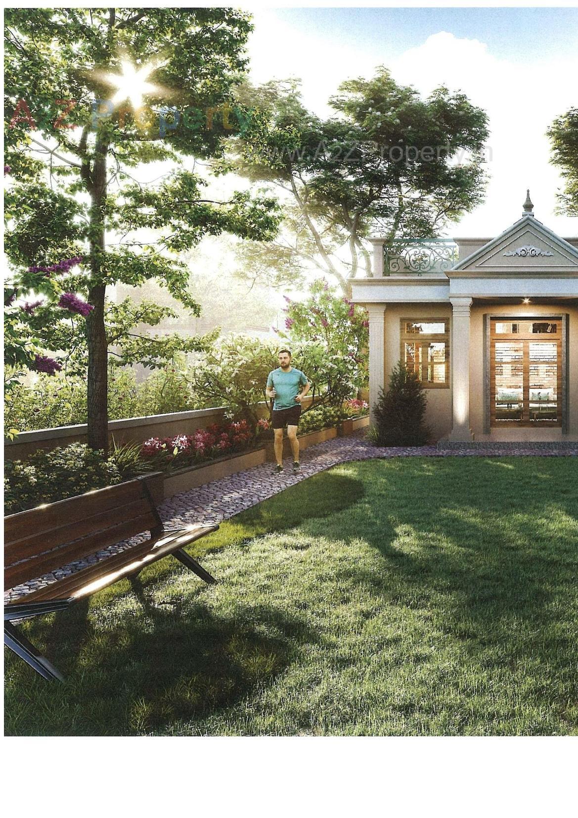 3D Elevation of real estate project Bileshwar Kutir located at Bareja, Ahmedabad, Gujarat