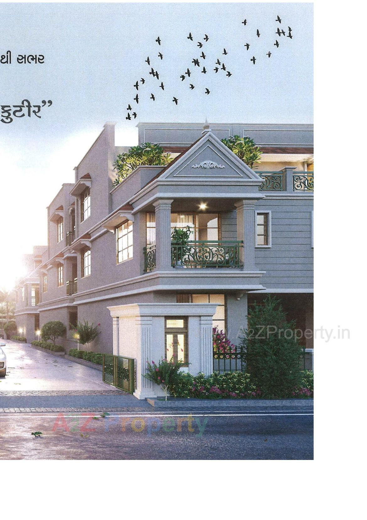 3D Elevation of real estate project Bileshwar Kutir located at Bareja, Ahmedabad, Gujarat