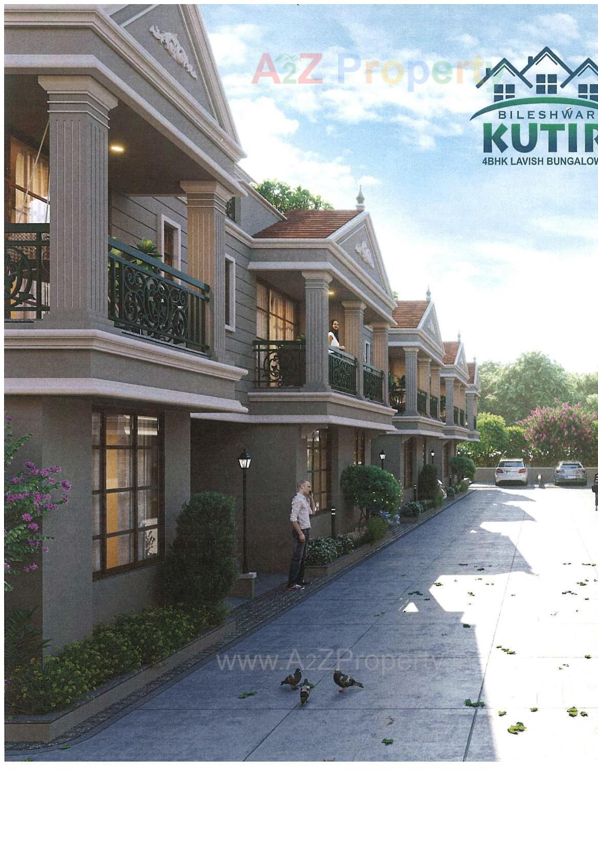 3D Elevation of real estate project Bileshwar Kutir located at Bareja, Ahmedabad, Gujarat