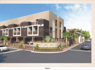 Elevation of real estate project Bileshwar Residency located at Bareja, Ahmedabad, Gujarat