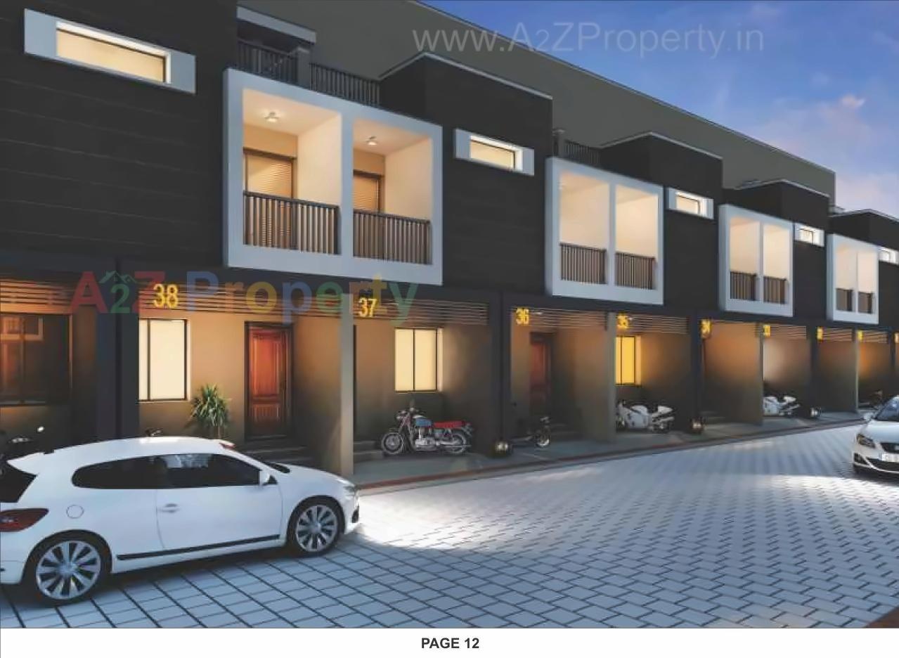 3D Elevation of real estate project Bileshwar Residency located at Bareja, Ahmedabad, Gujarat