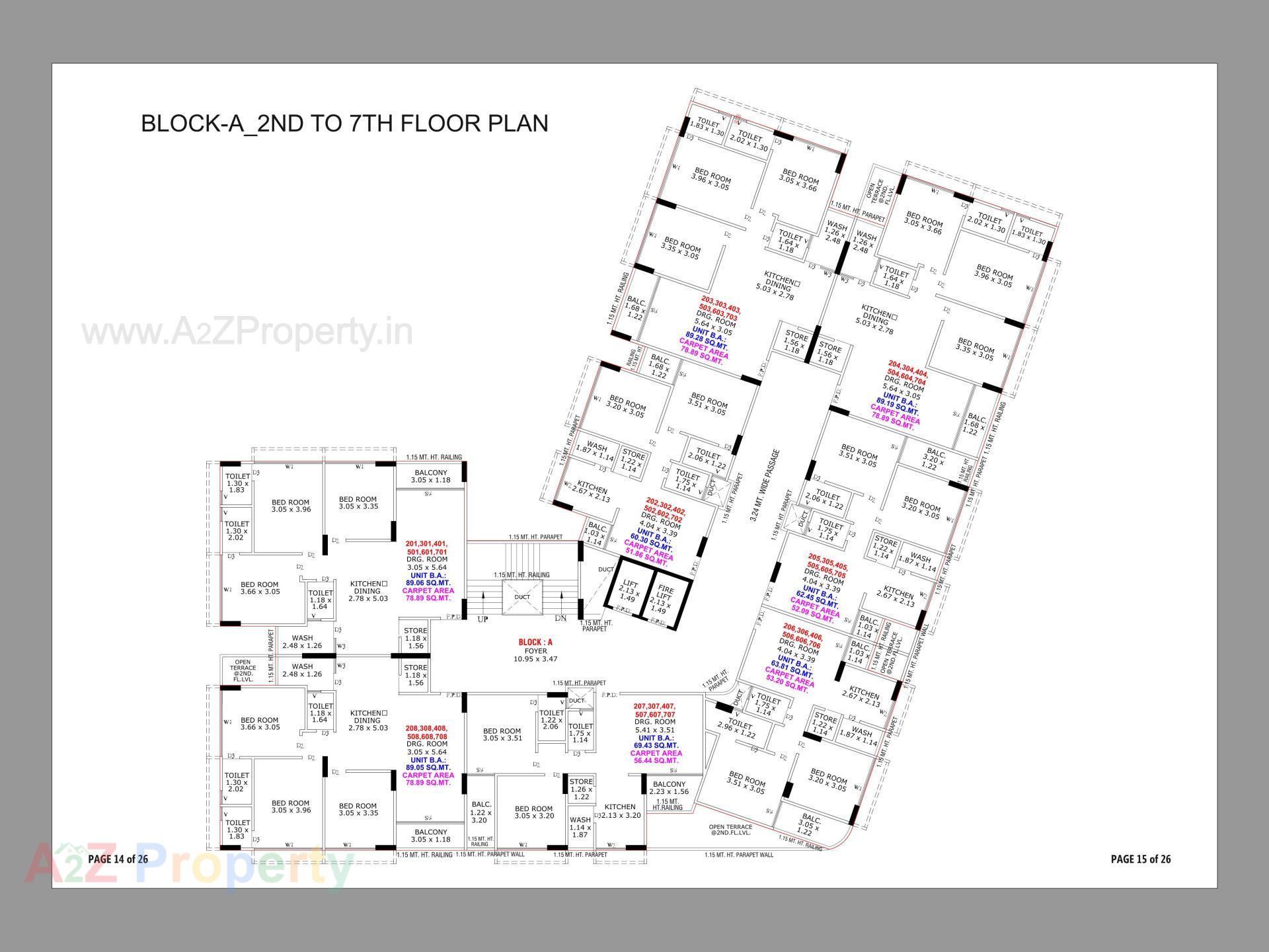 Layout of real estate project Bileshwar Villa   Heights located at Bareja, Ahmedabad, Gujarat