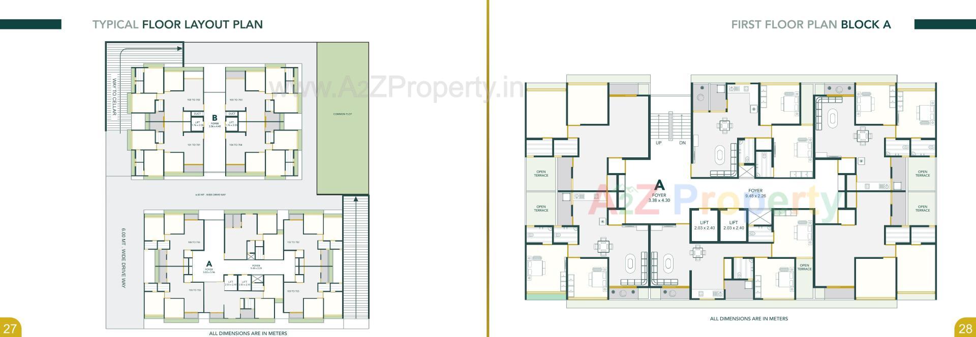 Layout of real estate project Bilipatra located at Vastral, Ahmedabad, Gujarat