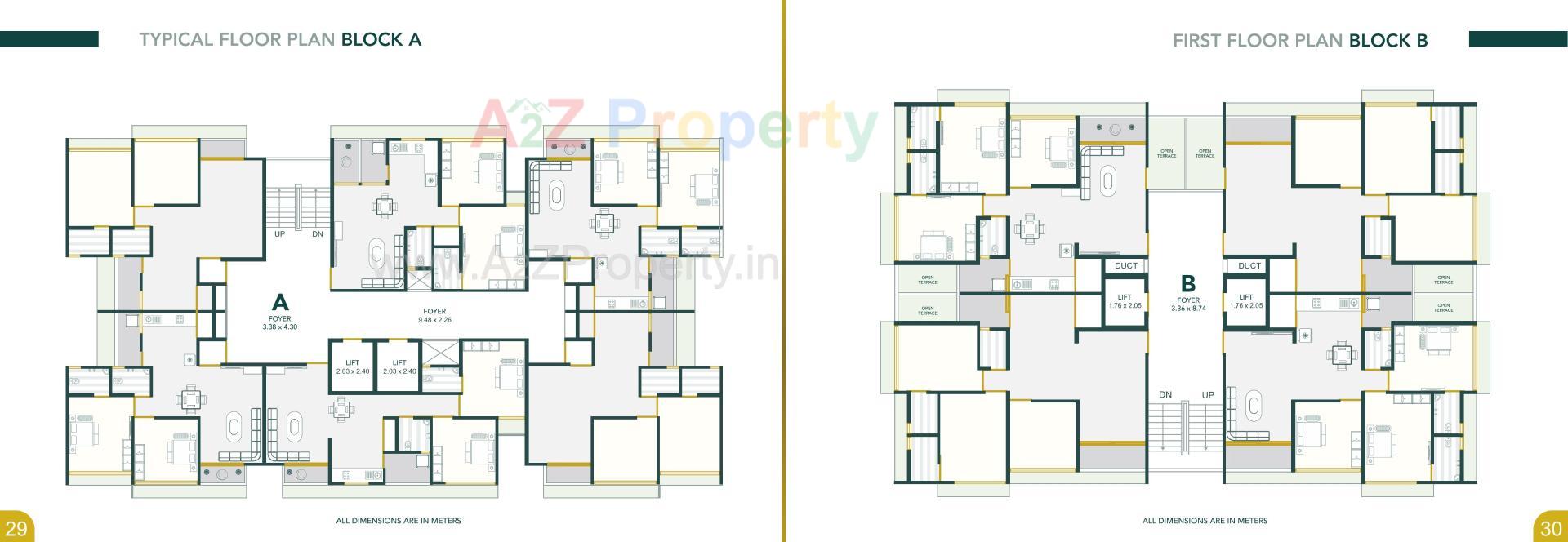 Layout of real estate project Bilipatra located at Vastral, Ahmedabad, Gujarat