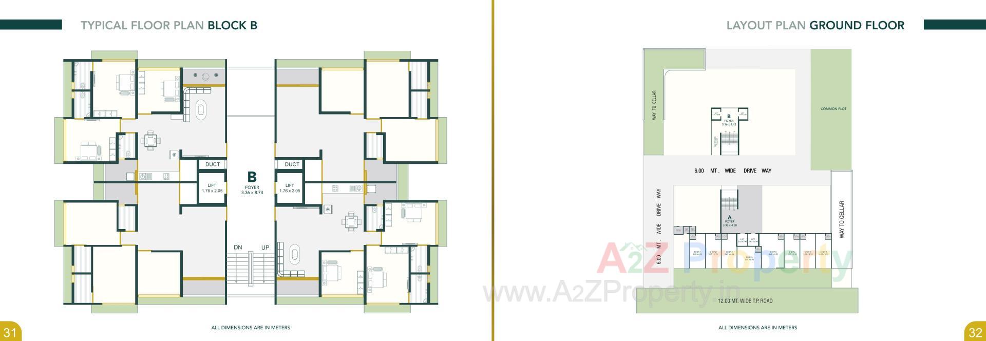Layout of real estate project Bilipatra located at Vastral, Ahmedabad, Gujarat
