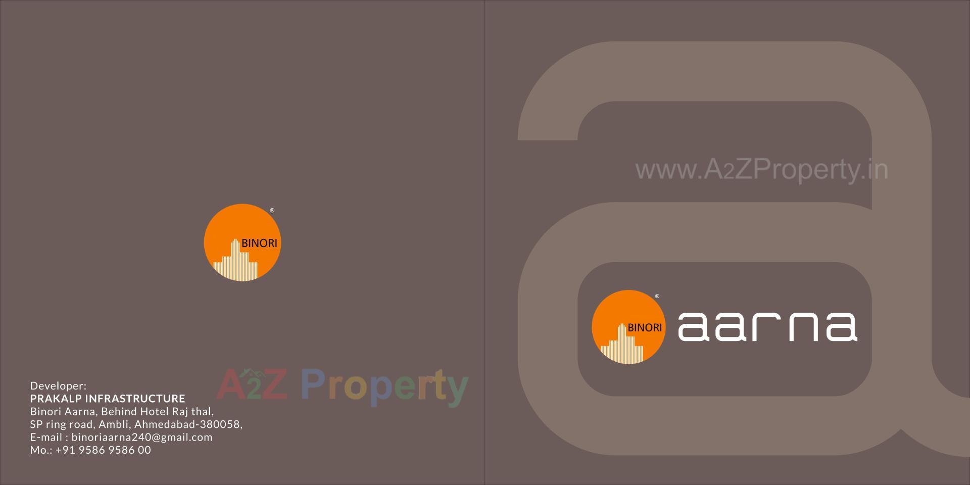  of real estate project Binori Aarna located at Ambali, Ahmedabad, Gujarat