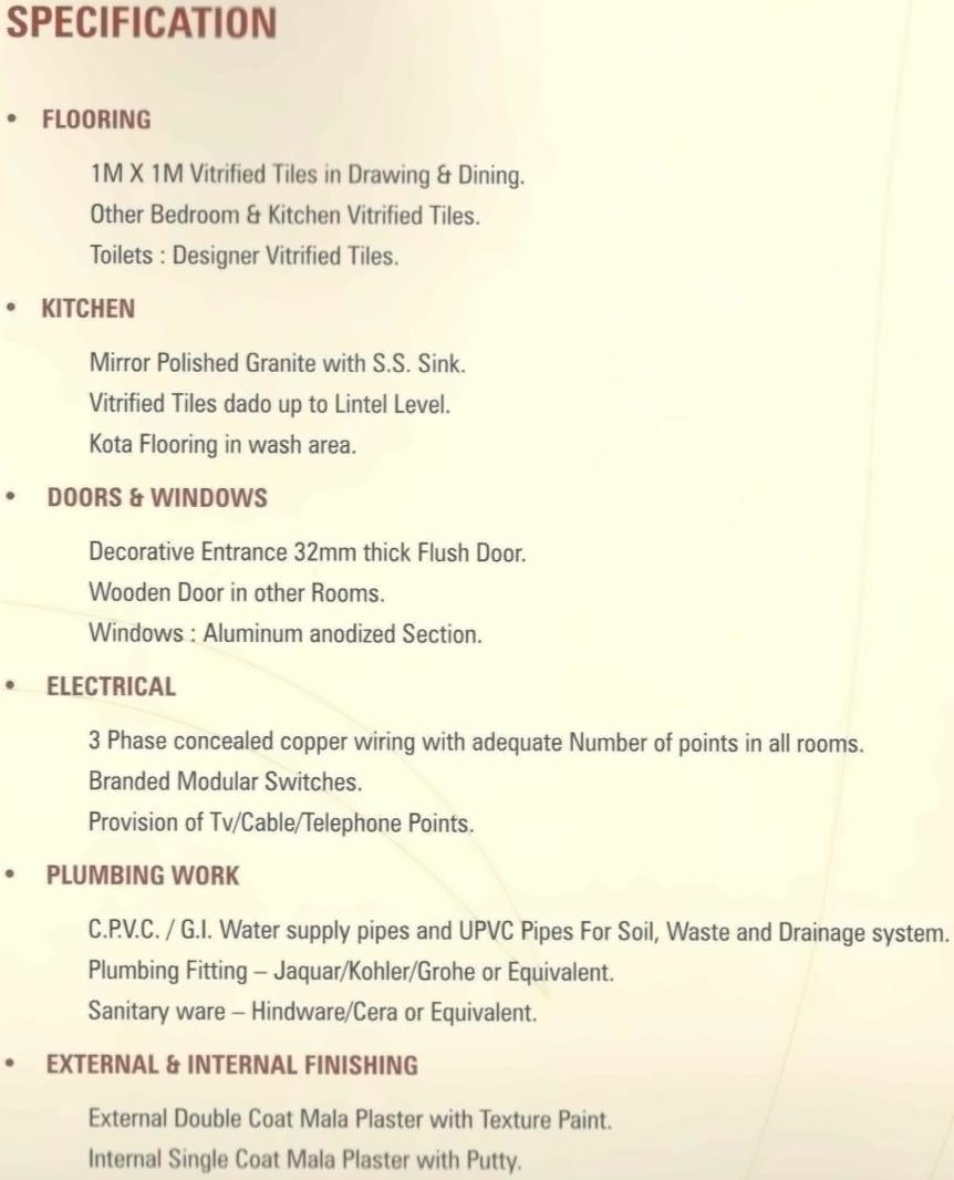 Project Specifications