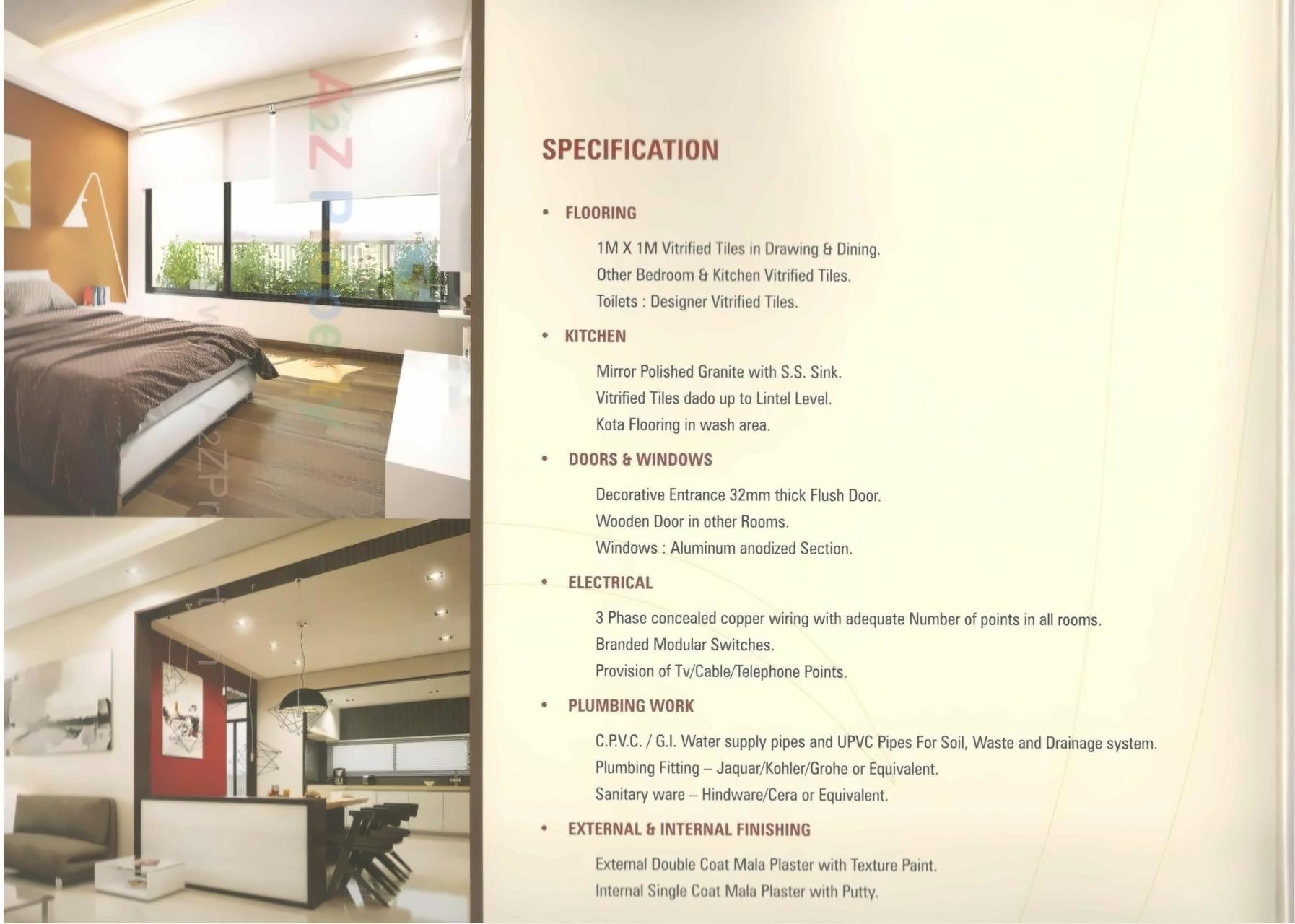  of real estate project Binori Mable located at Vejalpur, Ahmedabad, Gujarat