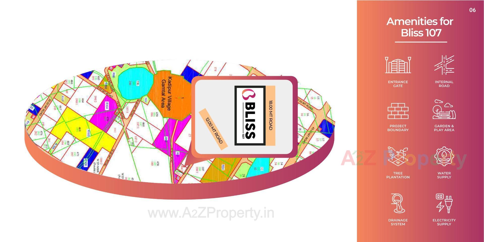  of real estate project Bliss 10 located at Kadipur, Ahmedabad, Gujarat