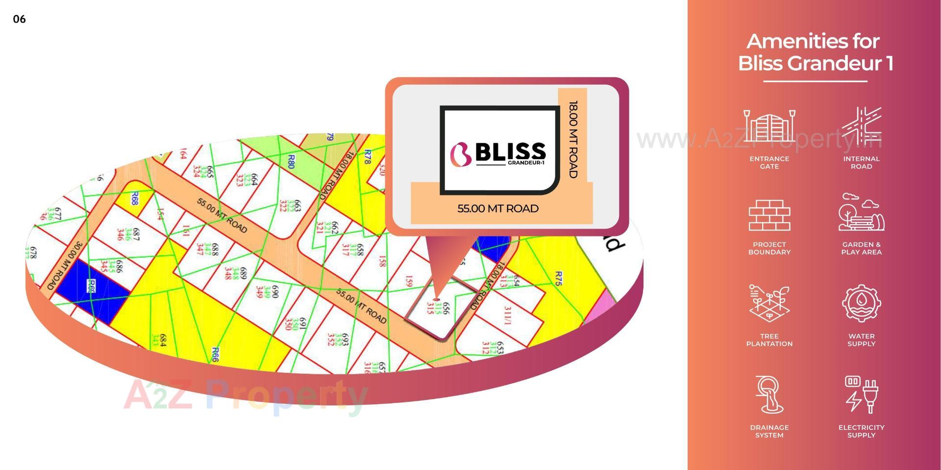  of real estate project Bliss Grandeur located at Kadipur, Ahmedabad, Gujarat