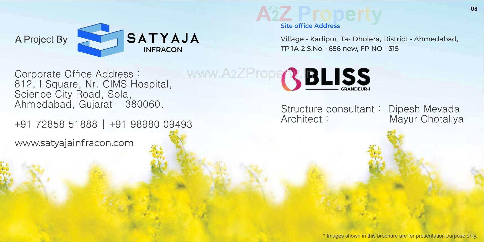 of real estate project Bliss Grandeur located at Kadipur, Ahmedabad, Gujarat