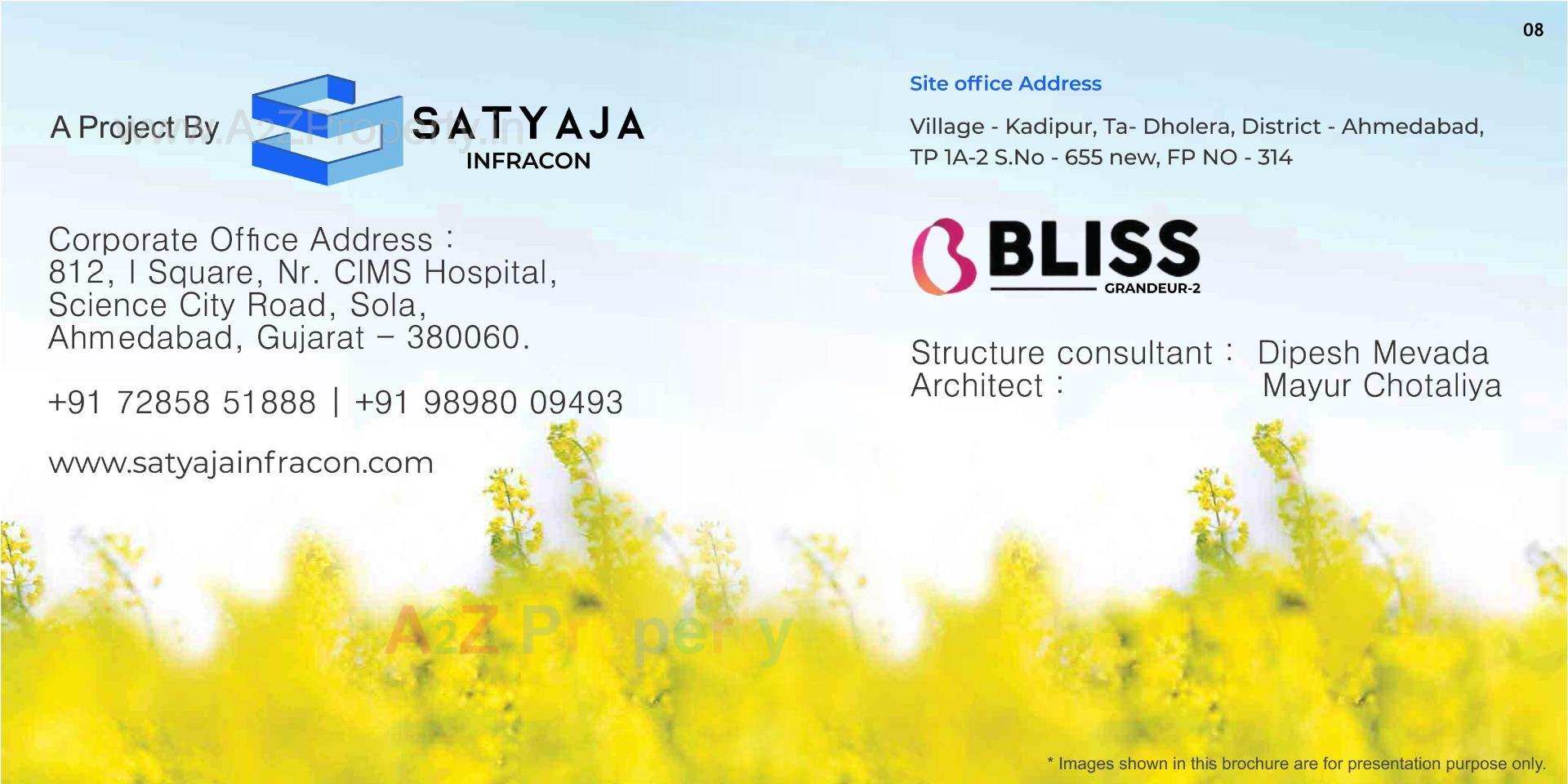  of real estate project Bliss Grandeur located at Kadipur, Ahmedabad, Gujarat