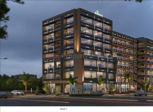 Elevation of real estate project Blueberry located at Nikol, Ahmedabad, Gujarat