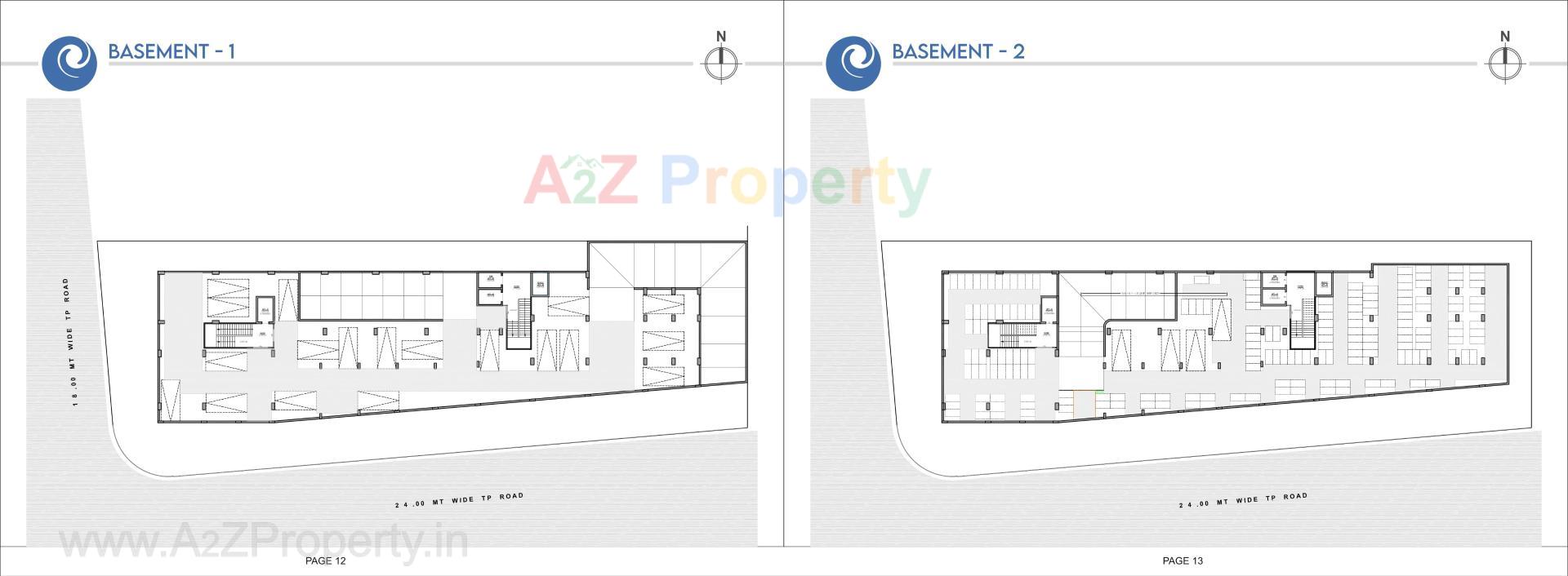 Layout of real estate project Blueberry located at Nikol, Ahmedabad, Gujarat