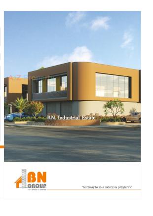Elevation of real estate project Bn Industrial Estate located at Nikol, Ahmedabad, Gujarat