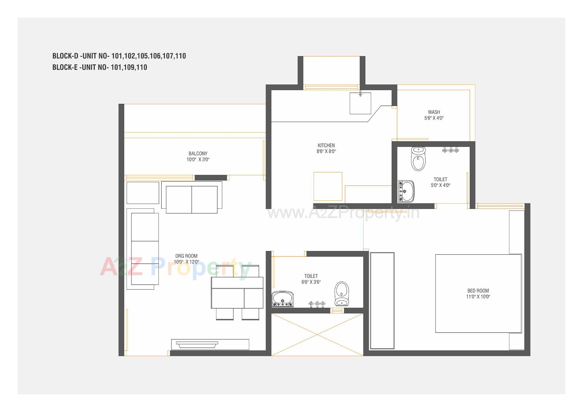 Layout of real estate project Brahmdhara Residency located at Sanand, Ahmedabad, Gujarat