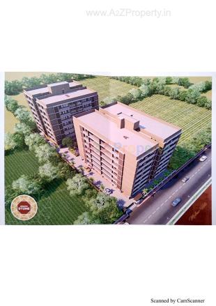 Elevation of real estate project Brown Stone located at Nikol, Ahmedabad, Gujarat