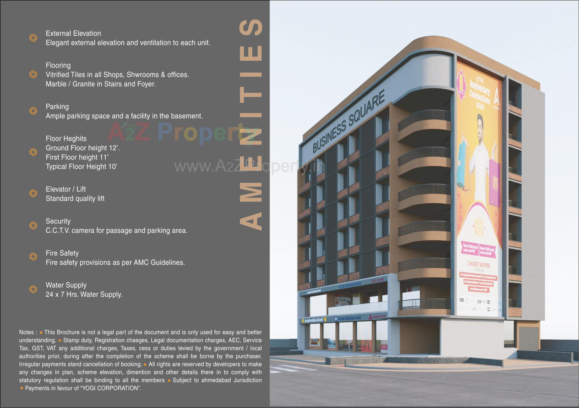  of real estate project Business Square located at Khokhara, Ahmedabad, Gujarat