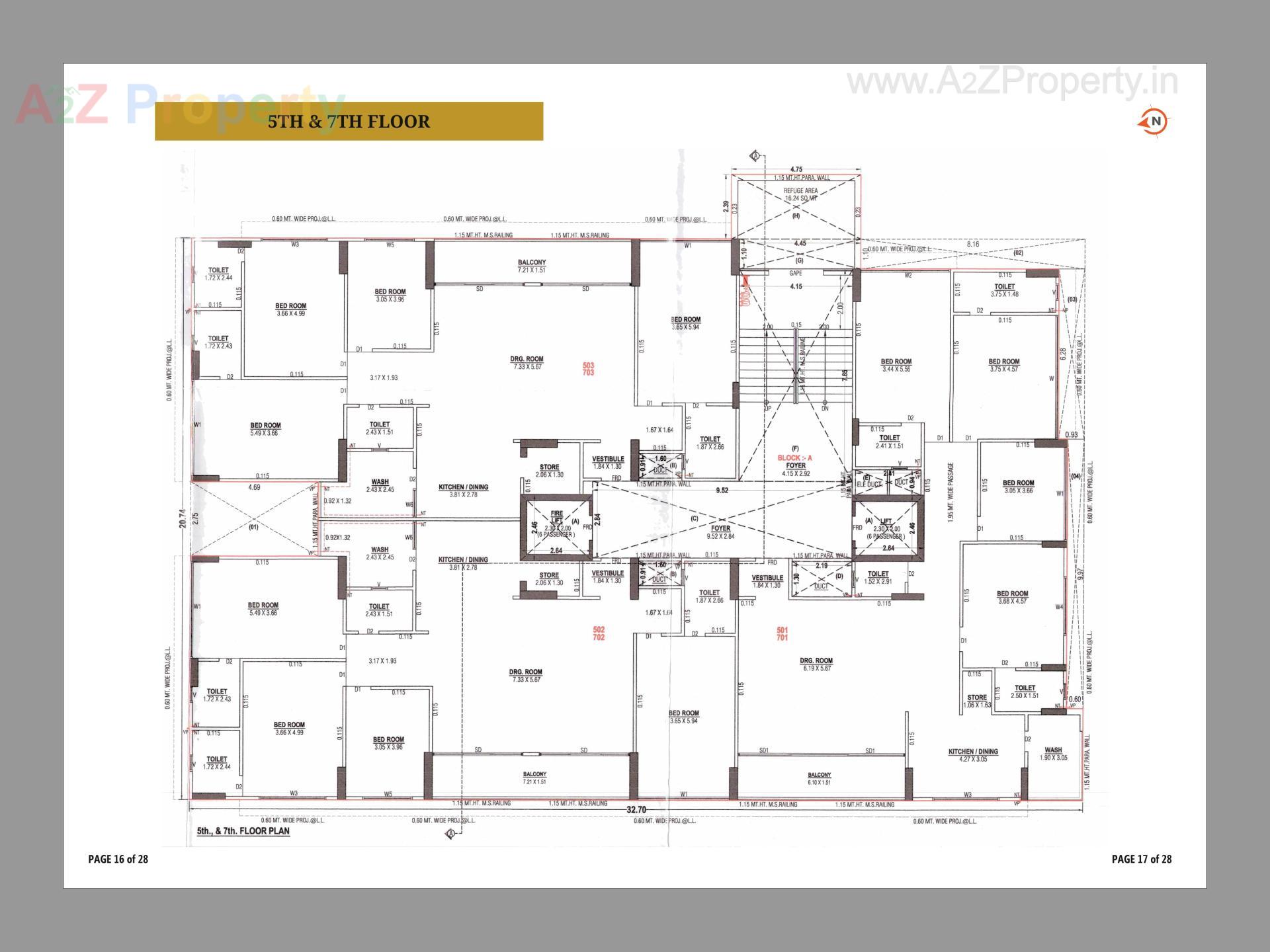 Layout of real estate project Capital Hills located at Nikol-r-s, Ahmedabad, Gujarat