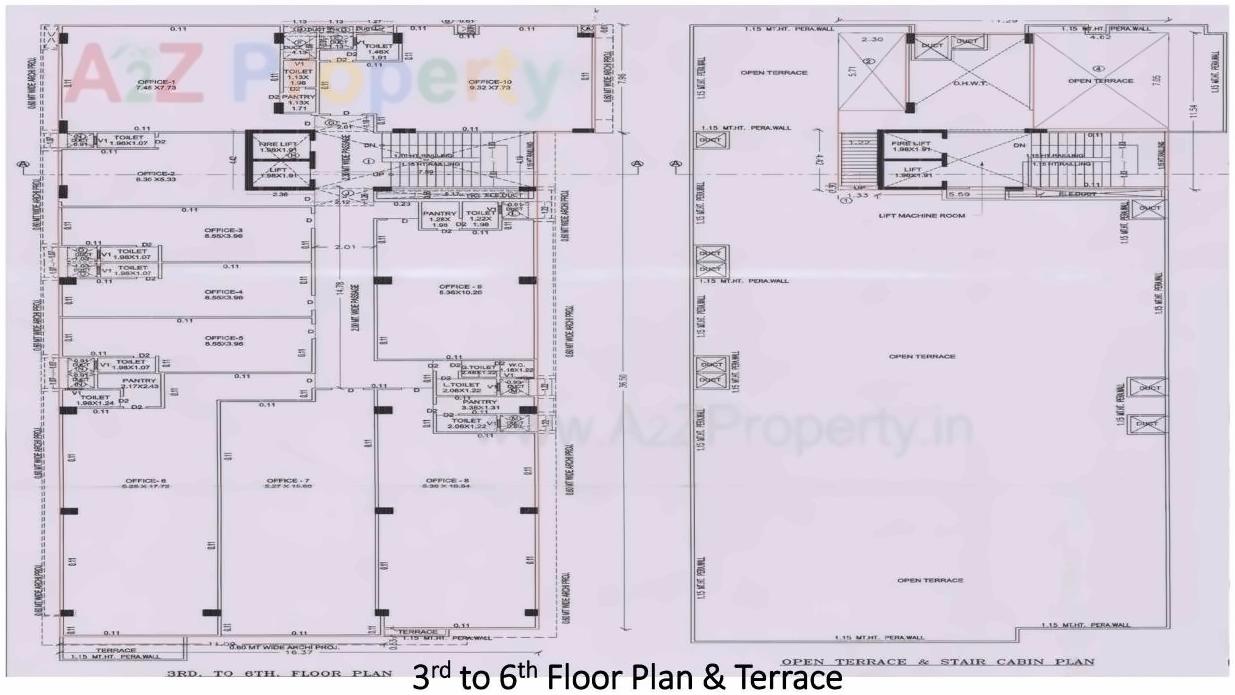 Layout of real estate project Capital One located at Ahmedabad, Ahmedabad, Gujarat