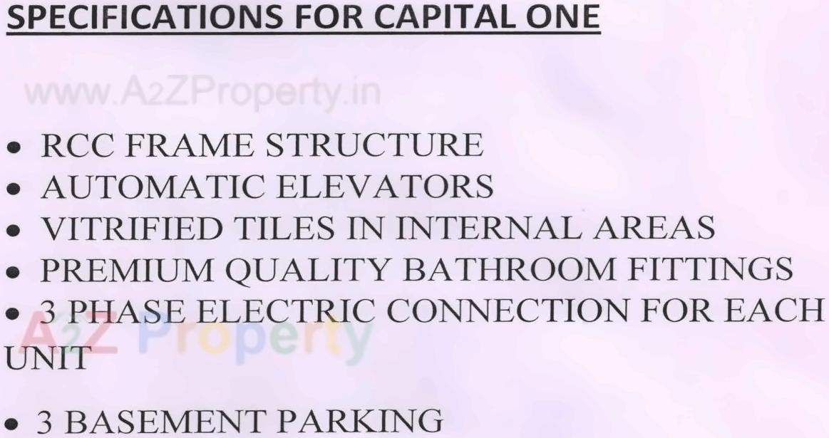 of real estate project Capital One located at Ahmedabad, Ahmedabad, Gujarat