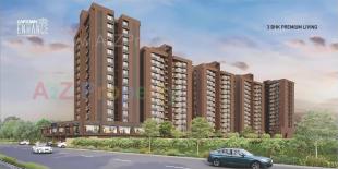 Elevation of real estate project Captown Enhance located at Shilaj, Ahmedabad, Gujarat